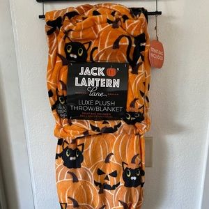 Cat Halloween blanket